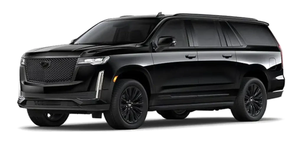 Cadillac Escalade chauffeur car in Dubai