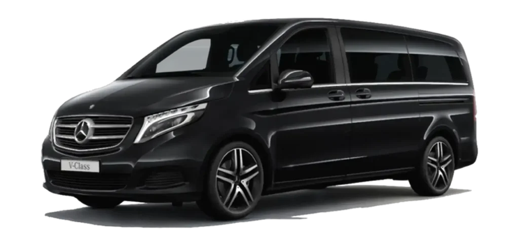 Mercedes-Benz V-Class chauffeur car in Dubai
